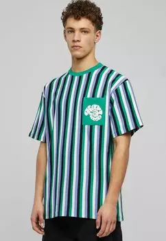 Футболка с принтом Karl Kani, разноцветная