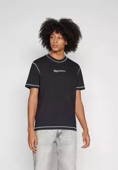 Футболка с принтом Karl Lagerfeld Jeans, черный