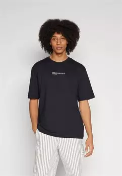 Футболка с принтом Karl Lagerfeld Jeans, черный