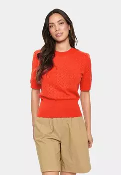 Футболка с принтом KARNA Saint Tropez, красный