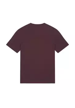 Футболка с принтом KASSETTE watapparel, темно-красный