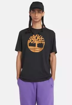 Футболка с принтом Kennebec River Tree Timberland, цвет black wheat boot