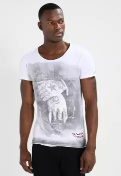 Футболка с принтом Key Largo, белый