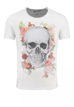 Футболка с принтом Key Largo, белый