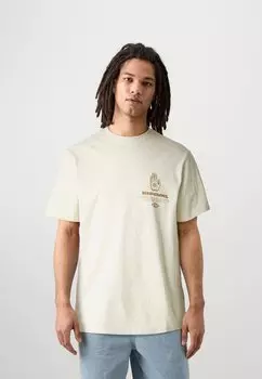 Футболка с принтом King Tee Unisex Rip Curl, винтажная белая