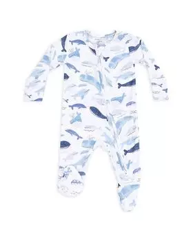 Футболка с принтом кита для мальчиков - Baby Angel Dear, синий