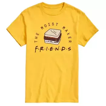 Футболка с принтом ко Дню благодарения от Men's Friends Licensed Character, желтый