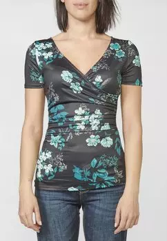 Футболка с принтом Koroshi, черный