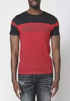 Футболка с принтом Koroshi, красный