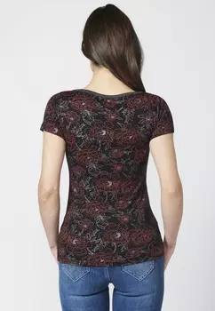 Футболка с принтом Koroshi, красный