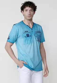 Футболка с принтом Koroshi, мятный