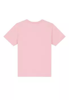 Футболка с принтом KROKODIL GROSSE SCHWESTER watapparel, светло-розовый