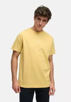 Футболка с принтом Kronstadt, желтый