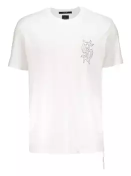 Футболка с принтом Ksubi, белый