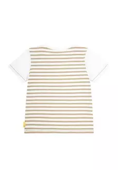 Футболка с принтом KURZARM ALIGATOR ISLAND Steiff, бежевый