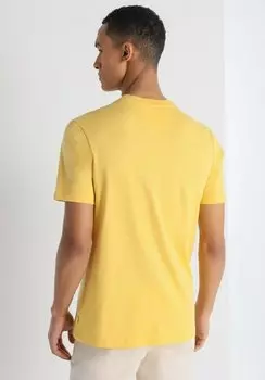 Футболка с принтом KURZARM BENDORFF, желтый