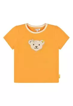 Футболка с принтом Kurzarm Blossom Steiff, цвет melon