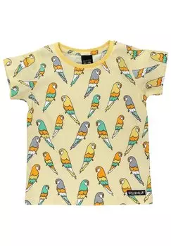 Футболка с принтом KURZARM KOLLEKTION Villervalla, цвет gelb