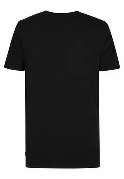 Футболка с принтом KURZARM Petrol Industries, черный