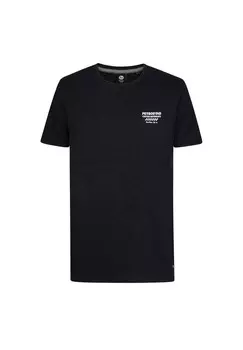 Футболка с принтом KURZARM Petrol Industries, черный