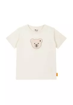 Футболка с принтом KURZARM SUNDANCER Steiff, белый