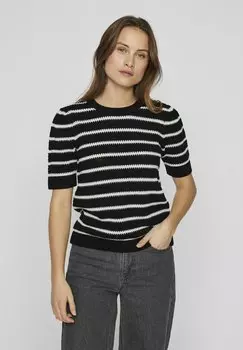 Футболка с принтом KURZARM VILA, черный