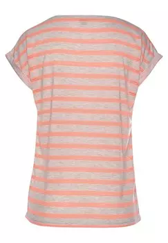 Футболка с принтом KURZARM Vivance, оранжевый