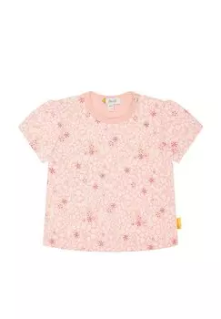 Футболка с принтом KURZARM WILD CITY Steiff, цвет mellow rose