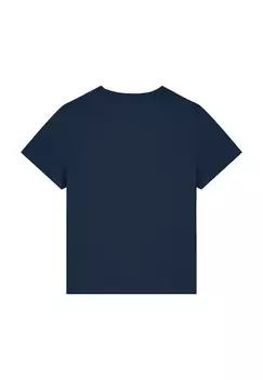 Футболка с принтом KUSS watapparel, темно-синий