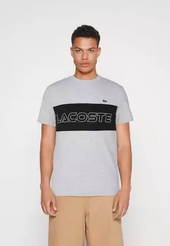 Футболка с принтом Lacoste