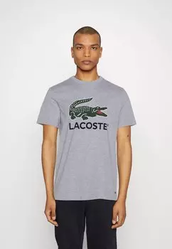 Футболка с принтом Lacoste