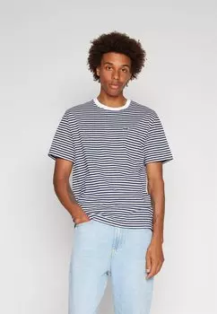 Футболка с принтом Lacoste, цвет white/navy blue