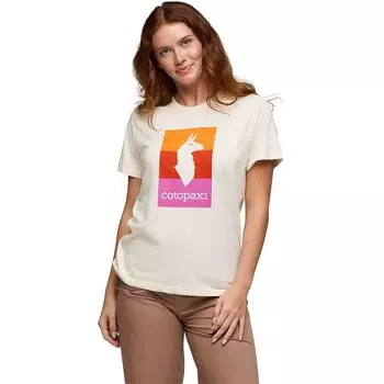 Футболка с принтом ламы Cotopaxi, белый