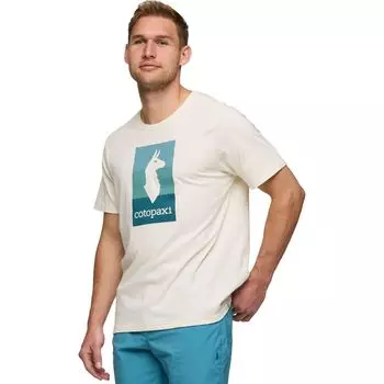 Футболка с принтом ламы Cotopaxi, белый