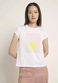 Футболка с принтом LANIUS, белый