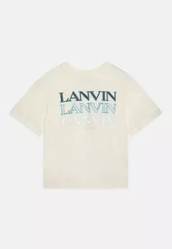 Футболка с принтом Lanvin, цвет yellow