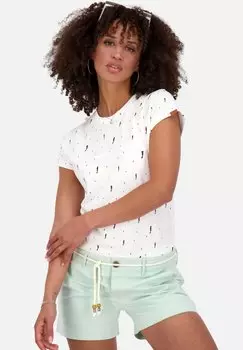 Футболка с принтом LARICEAK alife & kickin, цвет cloudy aop