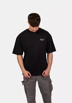 Футболка с принтом Laville CRYSTAL PARIS, черная