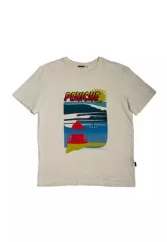 Футболка с принтом Laysan SEAY, белая с принтом