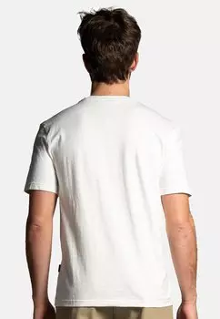 Футболка с принтом Laysan SEAY, белая с принтом