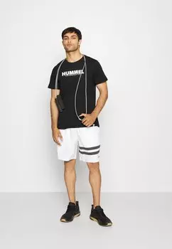 футболка с принтом Legacy 2 Pack Hummel, цвет black/grey melange