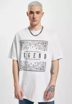 Футболка с принтом LEGEND Dangerous DNGRS, белый