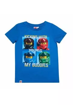 Футболка с принтом LEGO, цвет blau