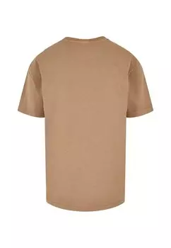 Футболка с принтом LEMON ACID WASHED TEE Merchcode, бежевый