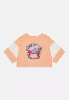 Футболка с принтом LETS GET IT STARTED Roxy, цвет apricot