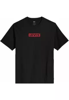 Футболка с принтом Levi's, черный