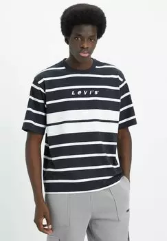 Футболка с принтом Levi's, черный