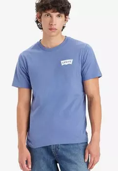 Футболка с принтом Levi's, синий