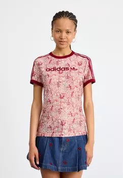 Футболка с принтом LIBERTY CALI Adidas Originals, мультиколор