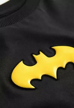 Футболка с принтом LICENSED BATMAN LOGO APPLIQUE REGULAR FIT Next, черный